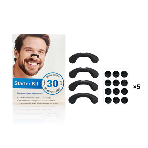 Anti-Snoring Nasal Patch with Magnetic Adhesion